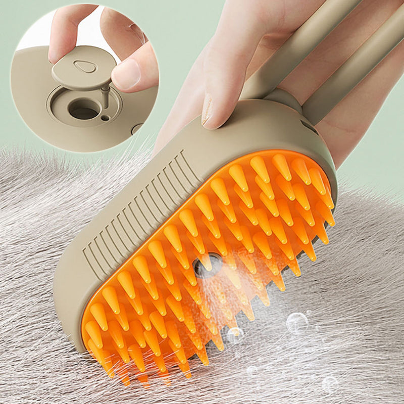 PetVibes™ Steamy Grooming Brush
