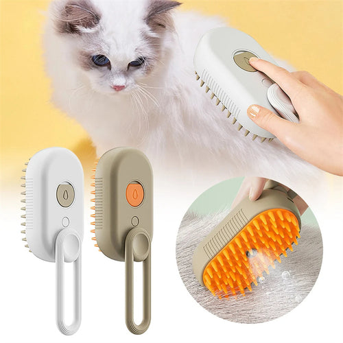 PetVibes™ Steamy Grooming Brush