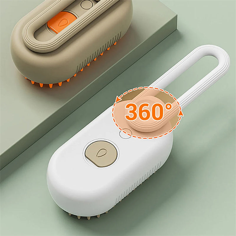 PetVibes™ Steamy Grooming Brush