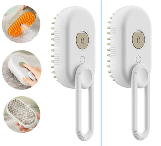 PetVibes™ Steamy Grooming Brush