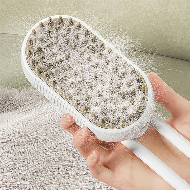 PetVibes™ Steamy Grooming Brush